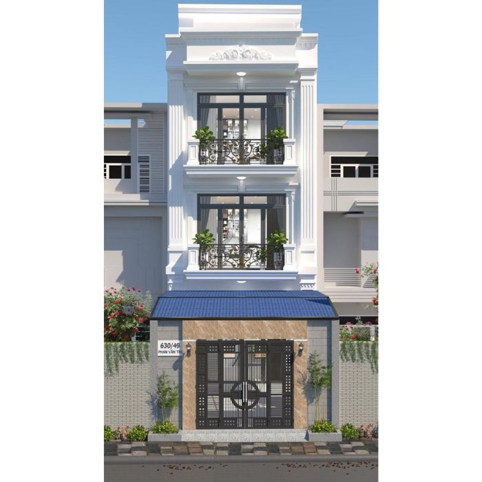 Nhà ống tân cổ điển 3 tầng12